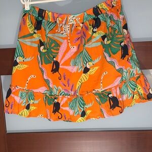Christian Siriano Tropical Print Skirt Size XL